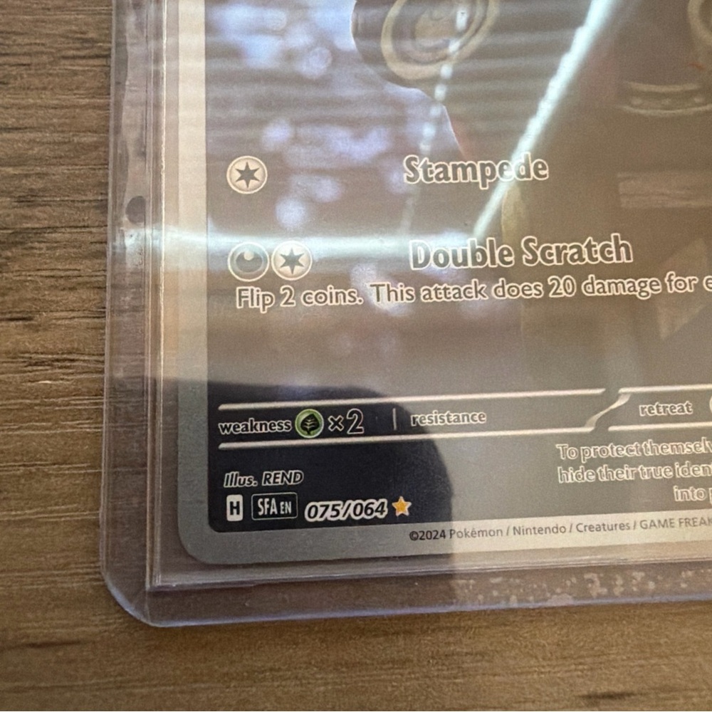 Pokémon Zorua card 75/64 NM Shrouded Fable Illustration Rare - Picture 4 of 4